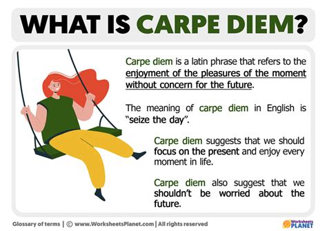 what is carpe diem and what is its true meaning